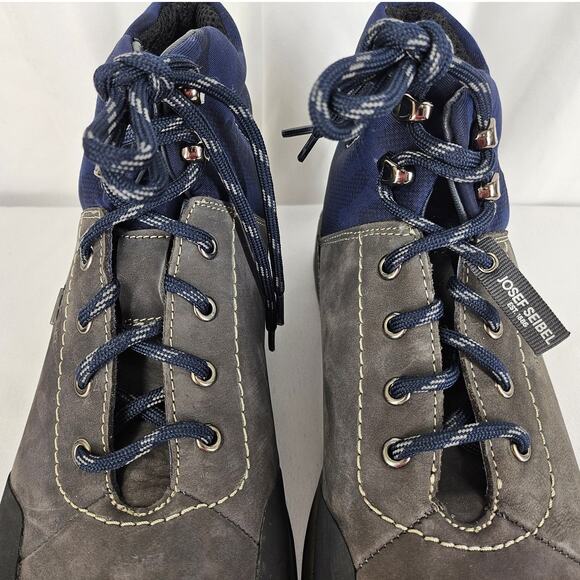 JOSEF SEIBEL Men's Raymond 54 Hiking Boots - Granite, US Size 13 - Picture 3 of 12